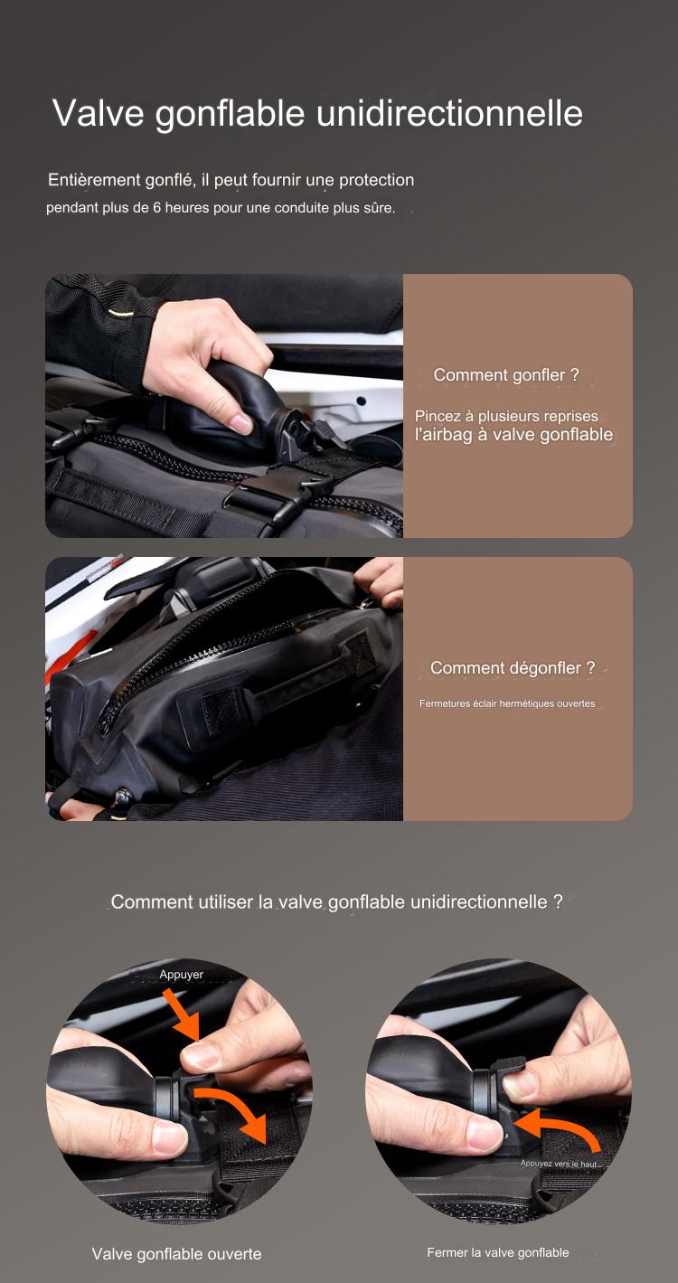 SACOCHE GONFLABLE ETANCHE LOBOO ALPS SERIES