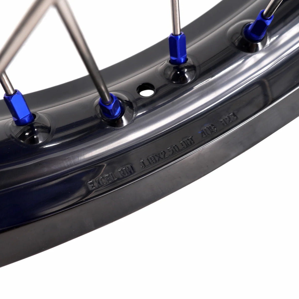 ROUE AV & AR CHAMBRE A AIR KKE RACING EXCEL YAMAHA TENERE 700 (2019- ) - BLEU