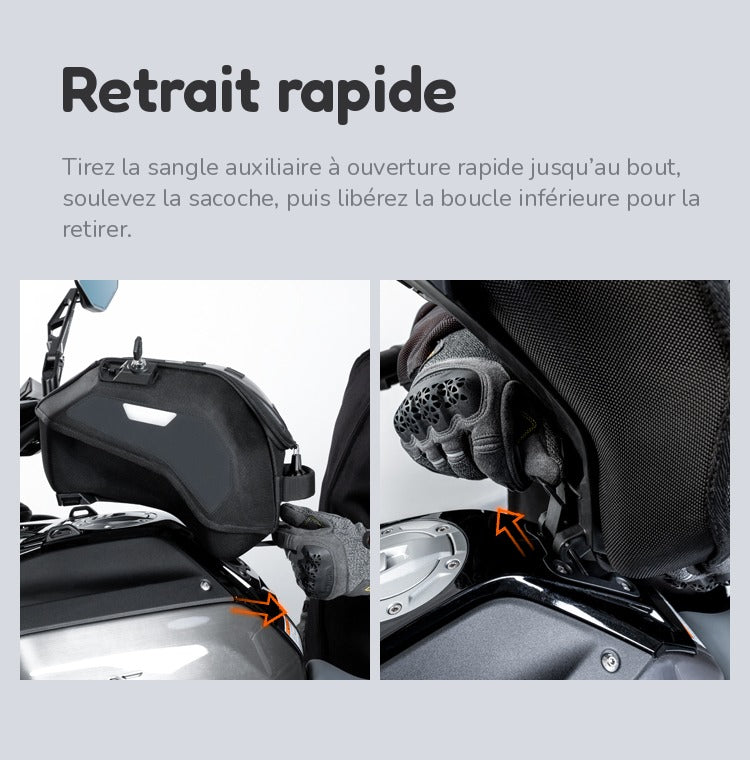 Sacoche de réservoir Loboo BTB13BK BMW R1300GS Adventure