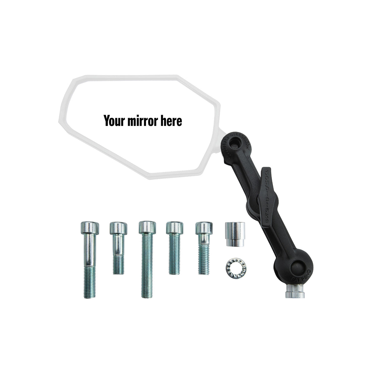 KIT DE MONTAGE DOUBLETAKE UPGRADE 4.7" (BRAS + BASE)
