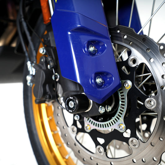 PROTECTION DE FOURCHE R&G RACING NOIR – PROTECTION DE ROUE AVANT – SUZUKI V-STROM 800 SE