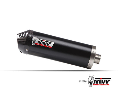 SILENCIEUX MIVV OVAL - H.086.LZC – HONDA XL 750 TRANSALP