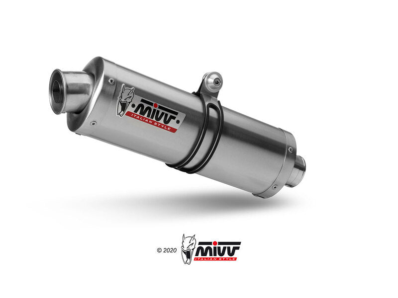 SILENCIEUX MIVV OVAL ACIER INOX – YAMAHA TÉNÉRÉ 700 WORLD RAID