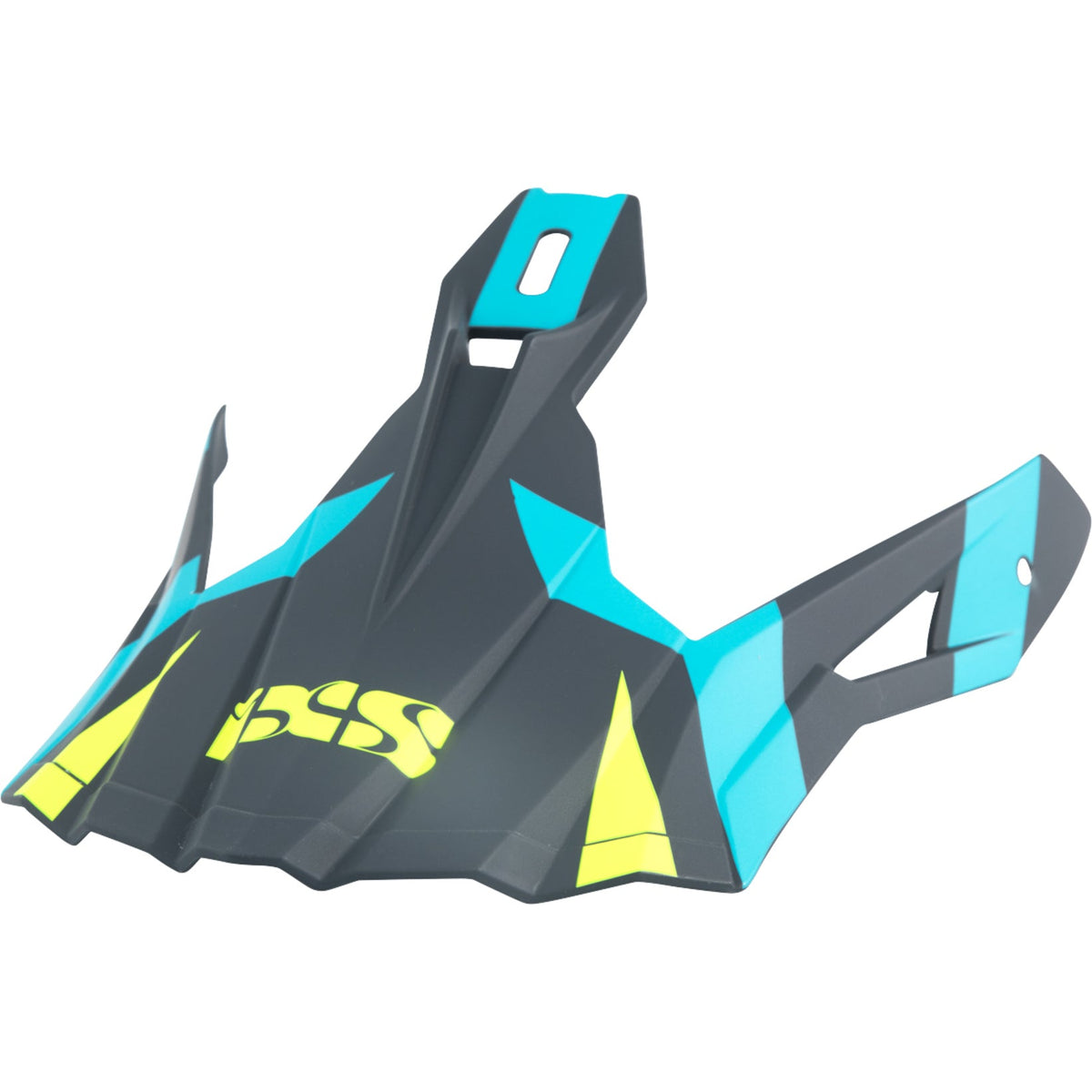 IXS HAUT DU CASQUE IXS 189 BLEU-JAUNE MAT