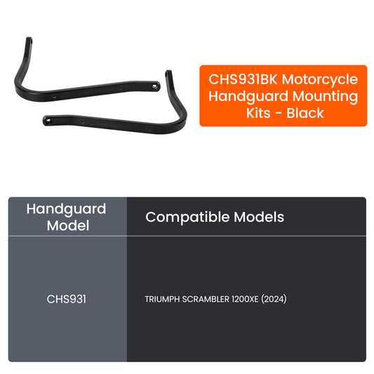 KIT DE MONTAGE PROTÈGE-MAINS LOBOO TRIUMPH SCRAMBLER 1200 XE
