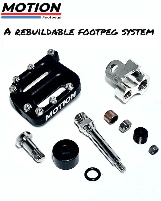PLATINES DE FIXATION FLEX-MOUNT SEULES MOTION FACTORY RACING (SANS PLATEFORMES)
