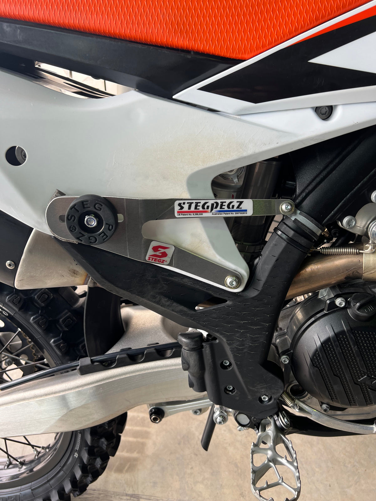 STEG PEGZ SP85 2023-2026 KTM SX 125 À 300 2T/ SXF,XC,XC-F 250 À 450 4T