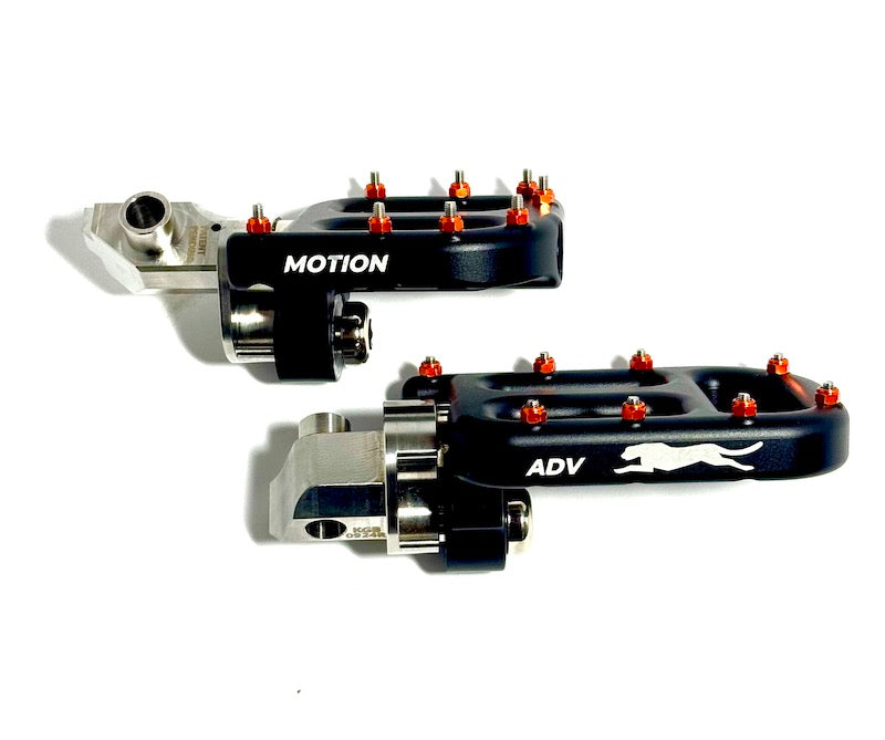 REPOSE-PIEDS FLEX-MOUNT MOTION FACTORY RACING DUCATI DESMO450 MX / EDX (DES)
