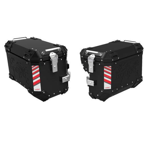 Valise aluminium Pike Tracker Loboo 38L+45L BMW R 1250 GS (2019- )