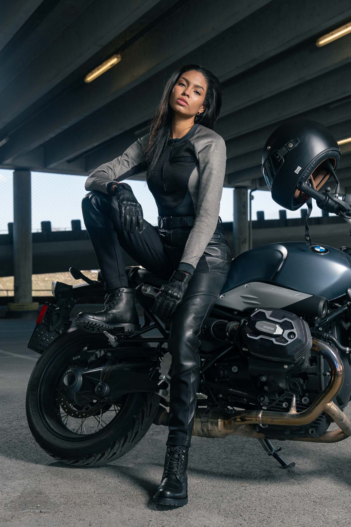 SOUS-VÊTEMENT PANDO MOTO BIA FEMME - Gris