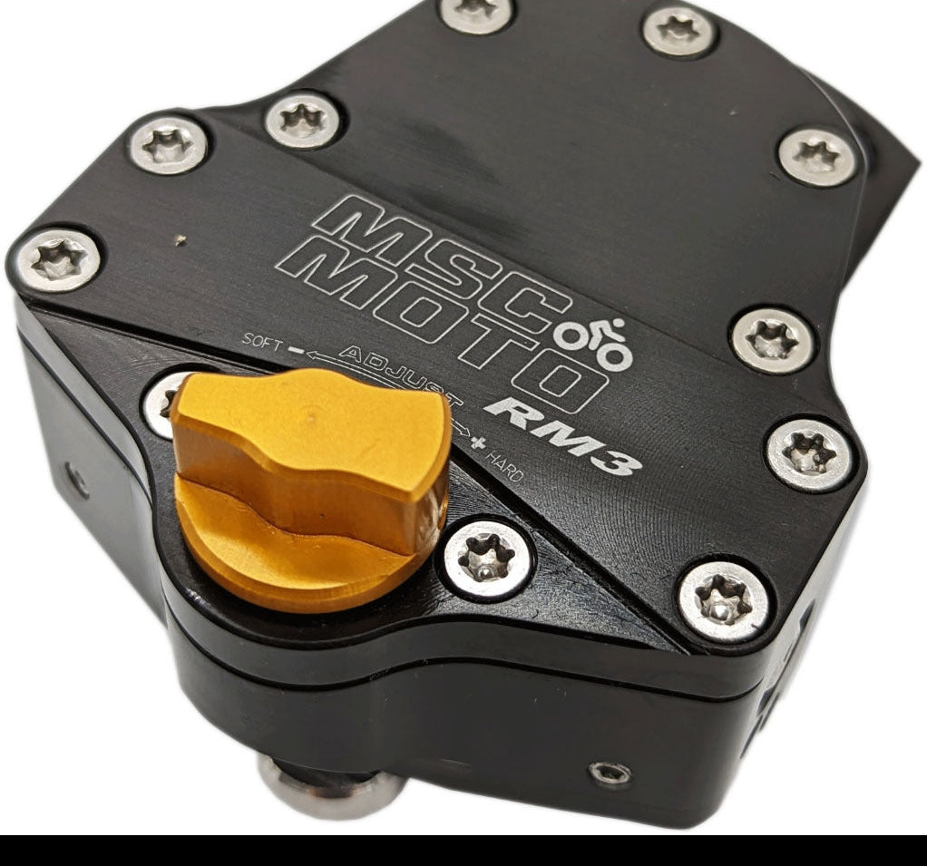 AMORTISSEUR DE DIRECTION RM3 MSC MOTO SUZUKI DR-Z 400 (2000-2024)