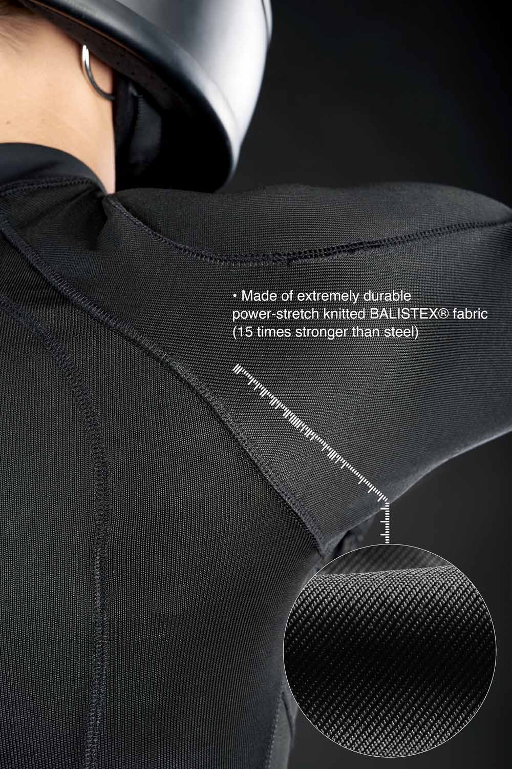 SOUS-VÊTEMENT PANDO MOTO SHELL UH 03 - Noir