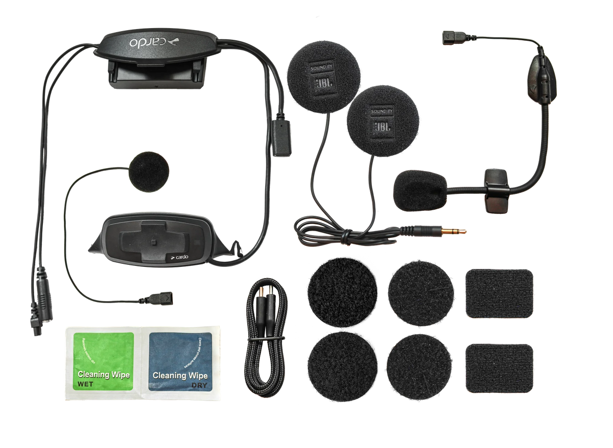 INTERCOM CARDO 4X-S POUR CASQUES SHOEI GEN 3