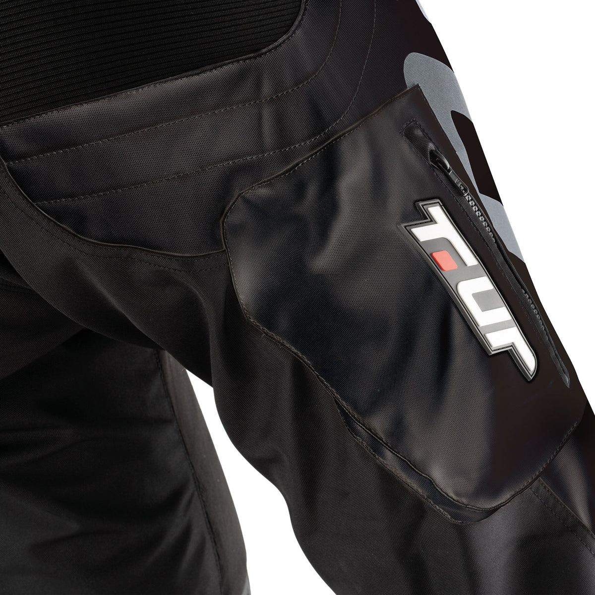 PANTALON TUR P-THREE - Noir / Blanc