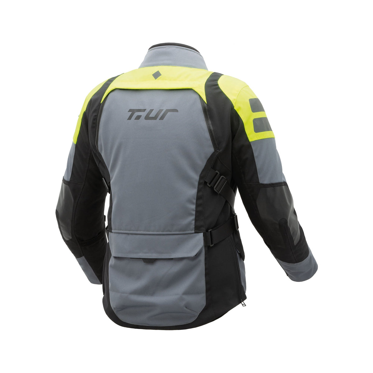 VESTE TUR USHUAIA HYDROSCUD® - Anthracite / Jaune fluo