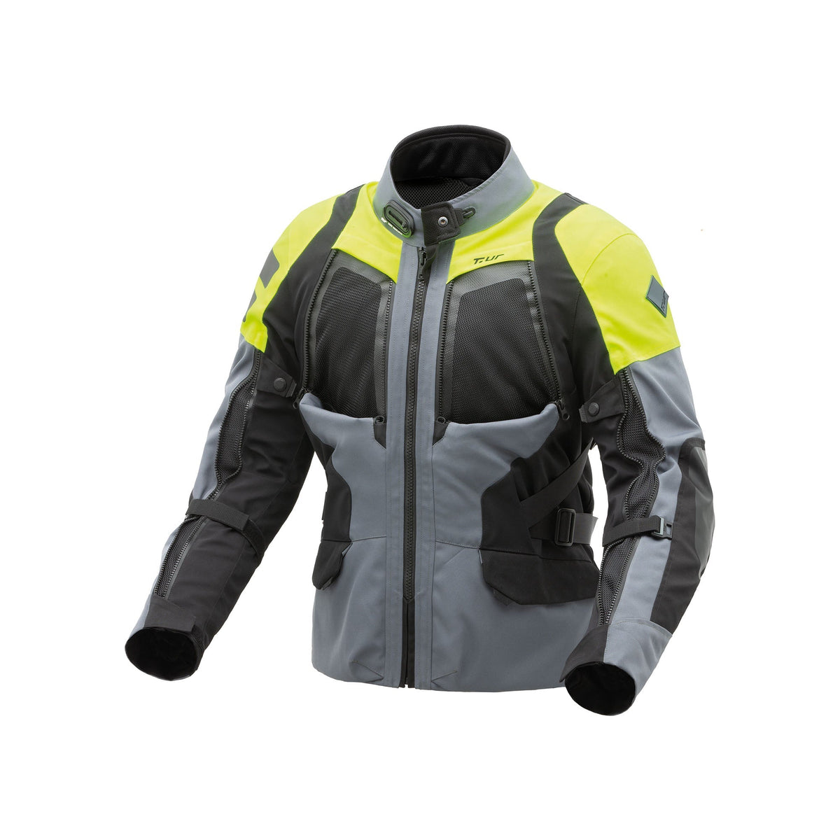 VESTE TUR USHUAIA HYDROSCUD® - Anthracite / Jaune fluo
