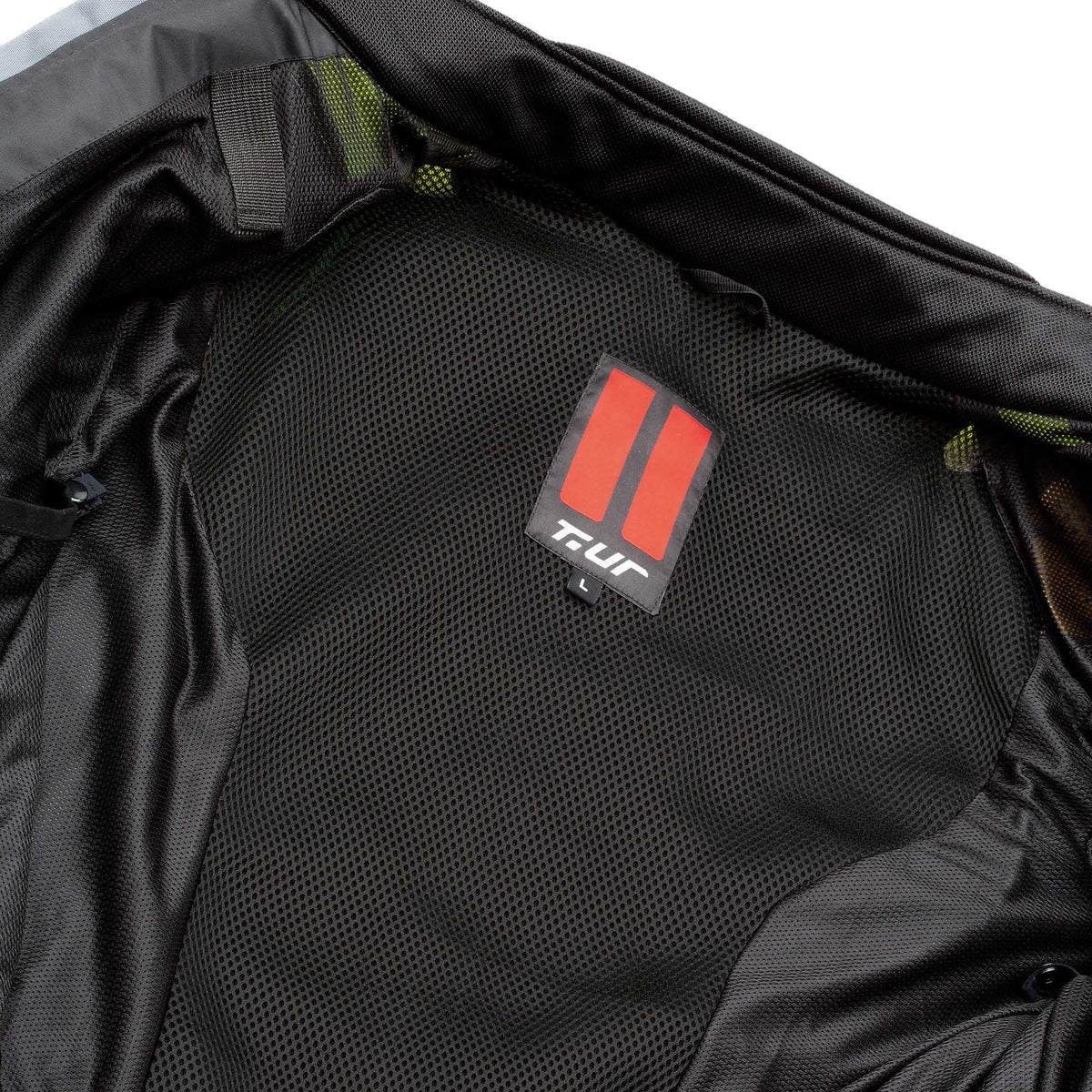 VESTE TUR USHUAIA HYDROSCUD® - Anthracite / Jaune fluo