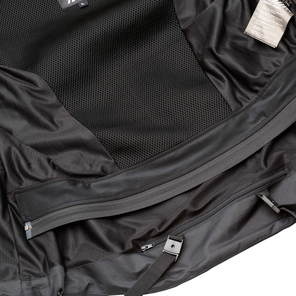 VESTE TUR USHUAIA HYDROSCUD® - Anthracite / Jaune fluo
