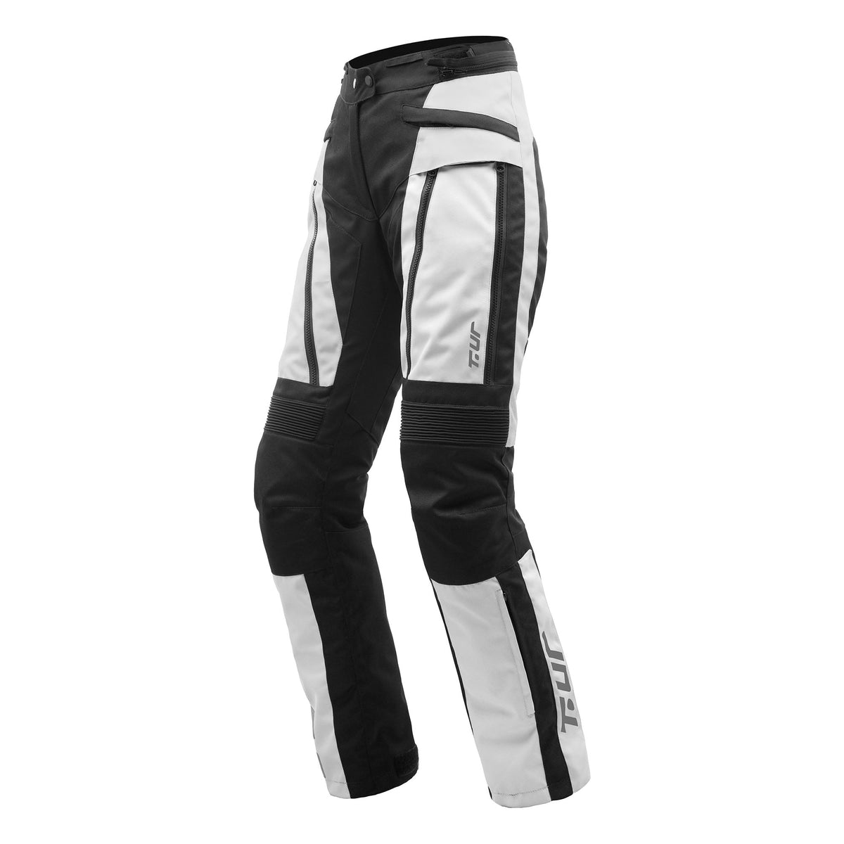 PANTALON TUR GIBRALTAR HYDROSCUD® FEMME - Noir / Blanc glace