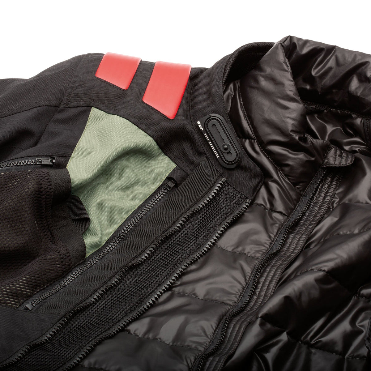 VESTE TUR ROADBOOK HYDROSCUD® - Vert / Anthracite foncé