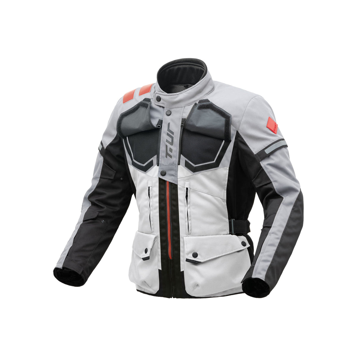 VESTE TUR WAYPOINT HYDROSCUD® - Blanc glace / Gris clair