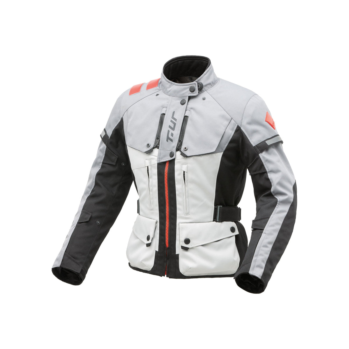 VESTE TUR WAYPOINT HYDROSCUD® FEMME - Blanc glace / Gris clair