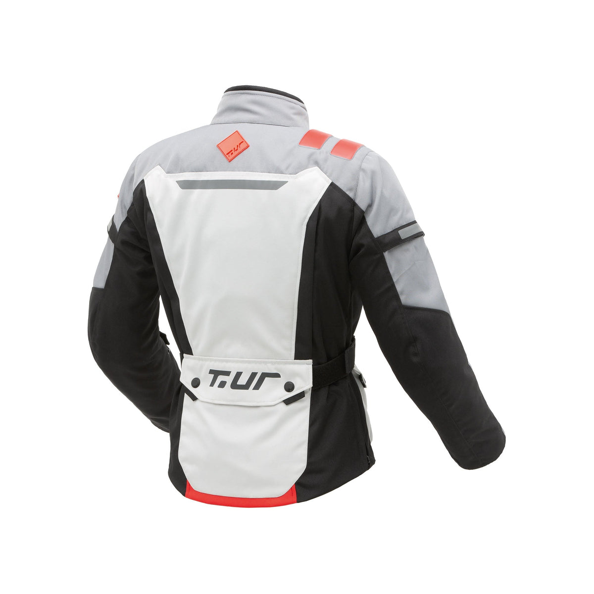 VESTE TUR WAYPOINT HYDROSCUD® FEMME - Blanc glace / Gris clair