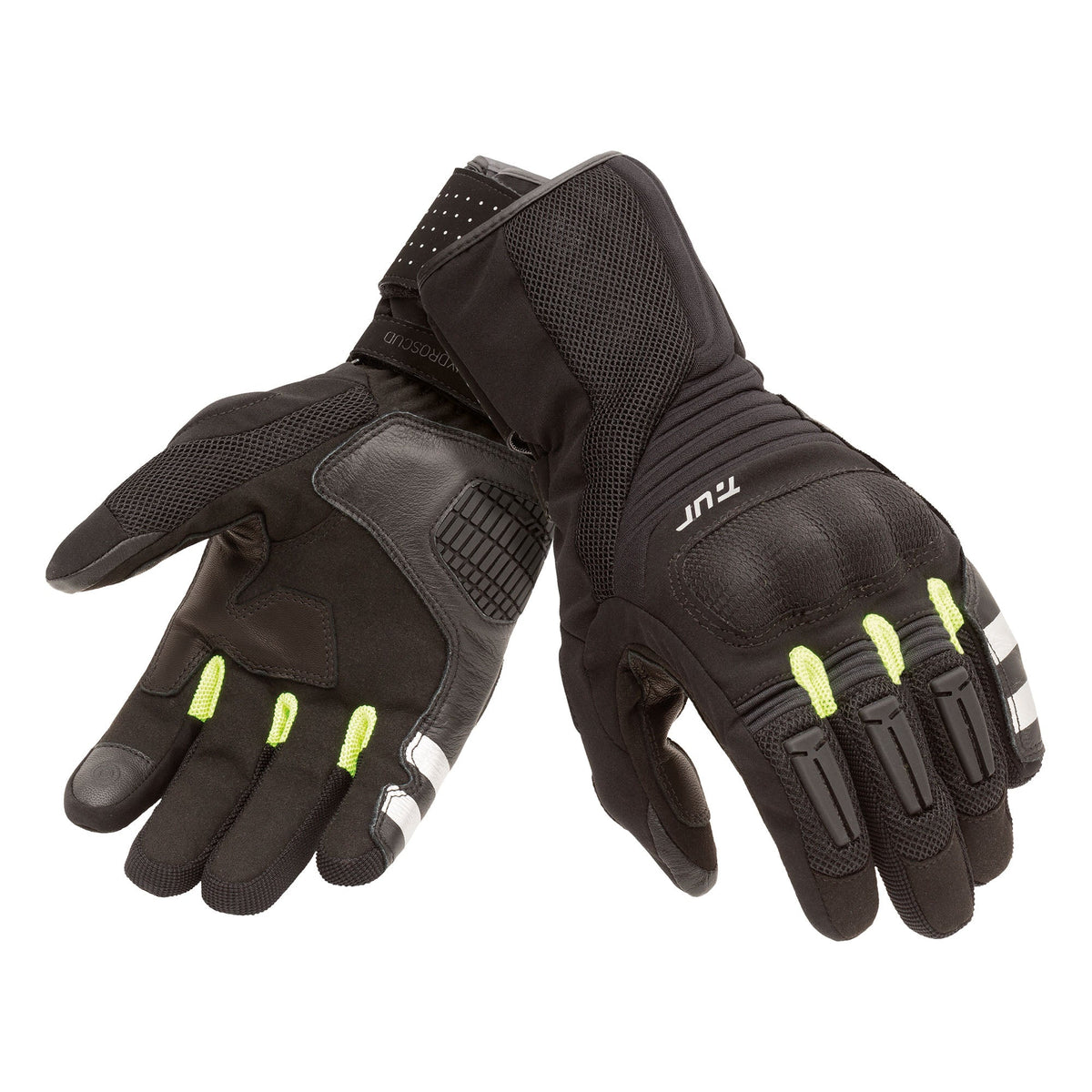 GANTS TUR TR-P HYDROSCUD® - Noir / Jaune fluo