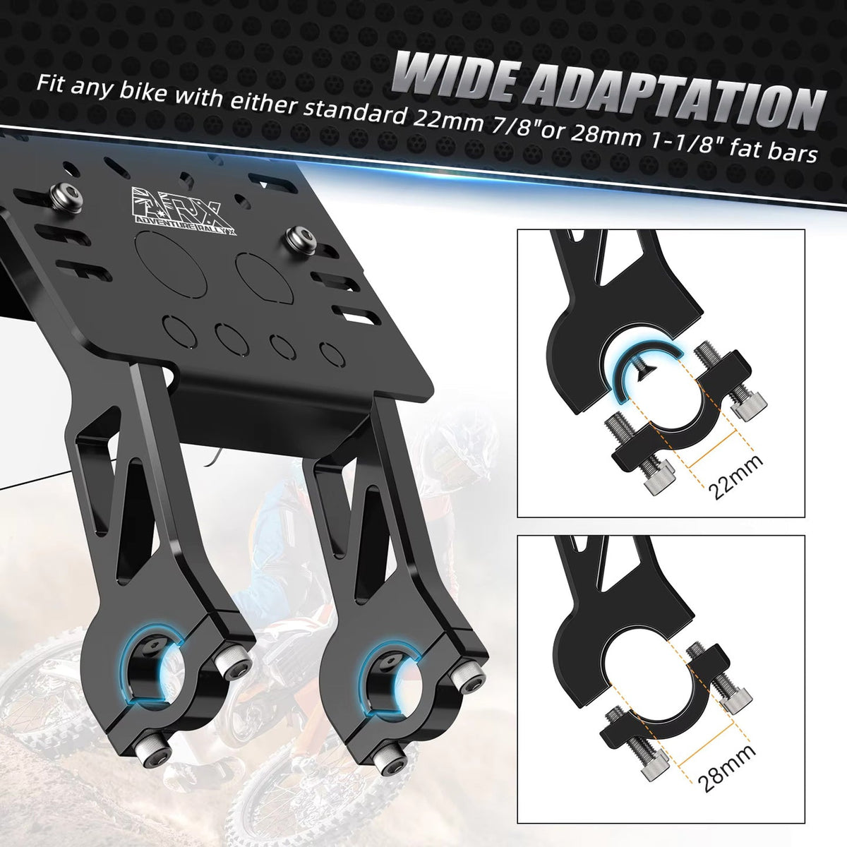 SUPPORT GPS UNIVERSEL ARX AVEC MINI CARENAGE
