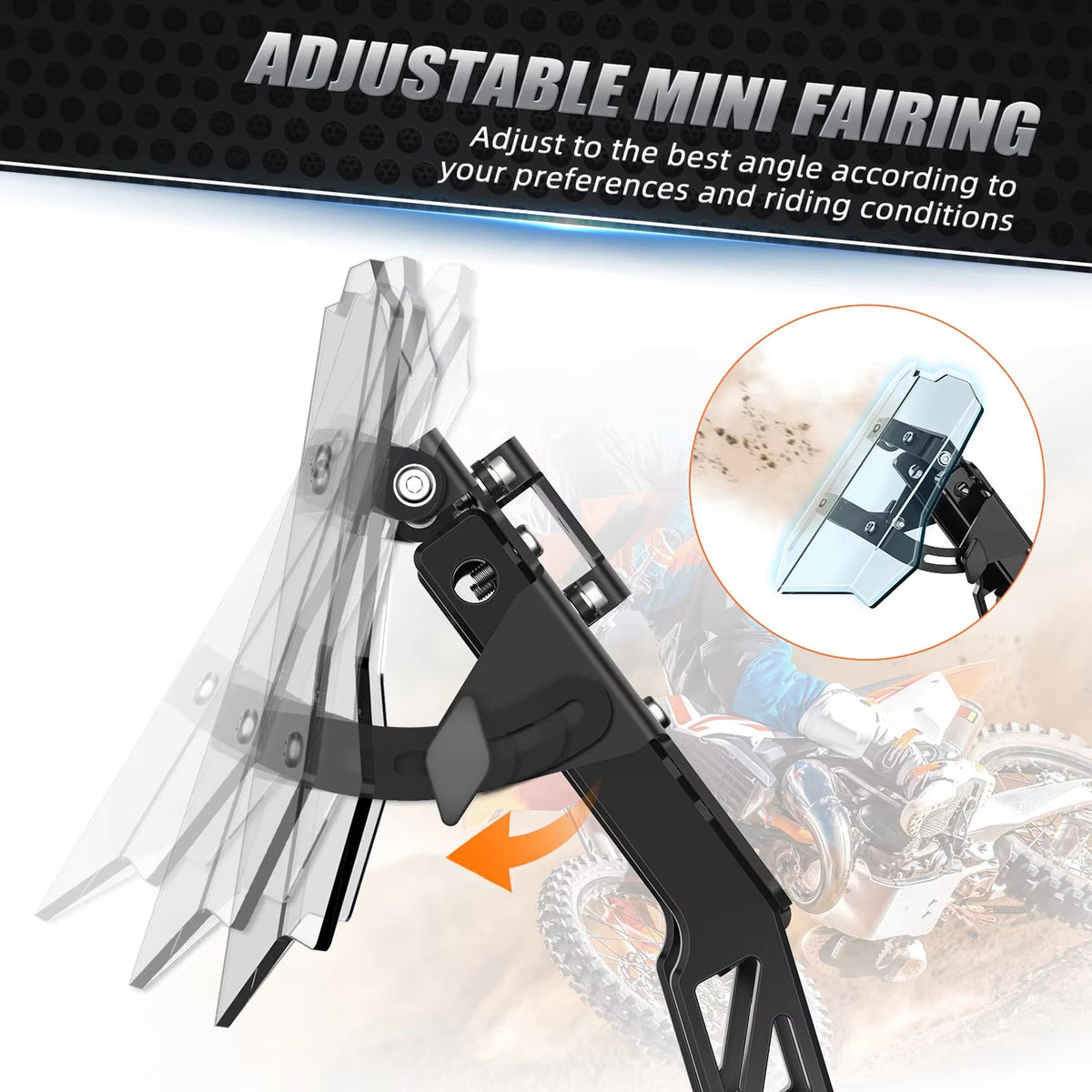 SUPPORT GPS UNIVERSEL ARX AVEC MINI CARENAGE