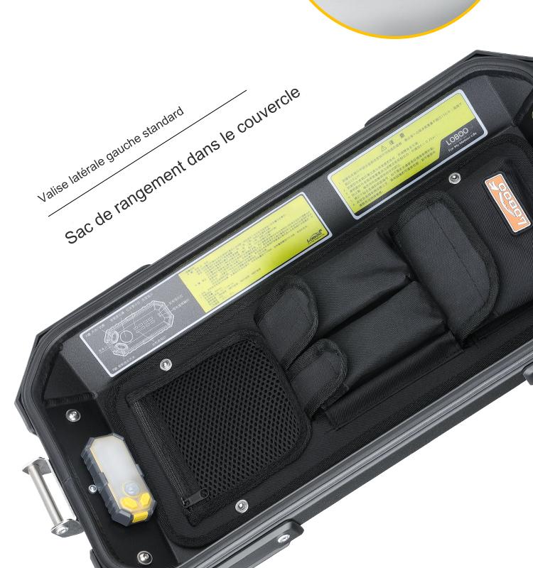 Valise aluminium Pike Tracker Loboo 38L+45L KTM 1190 Adventure S/R (2013-2016)