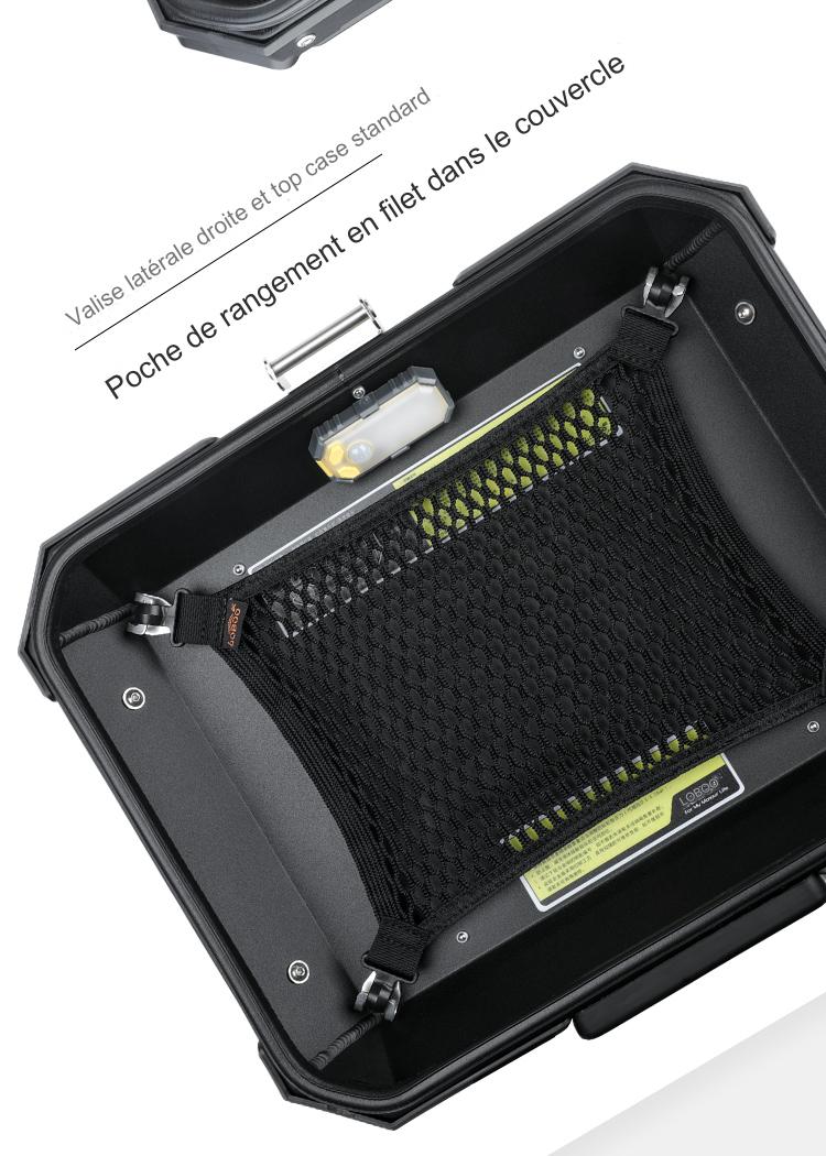 Valise aluminium Pike Tracker Loboo 38L+45L KTM 1190 Adventure S/R (2013-2016)