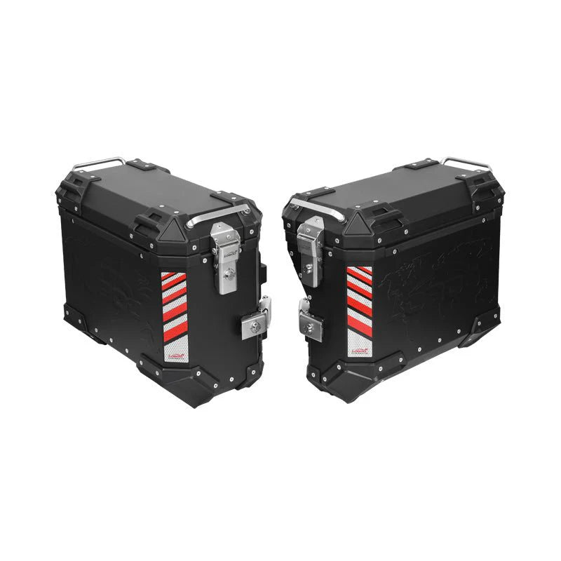 Valise aluminium Pike Tracker Loboo 38L+45L KTM 1190 Adventure S/R (2013-2016)