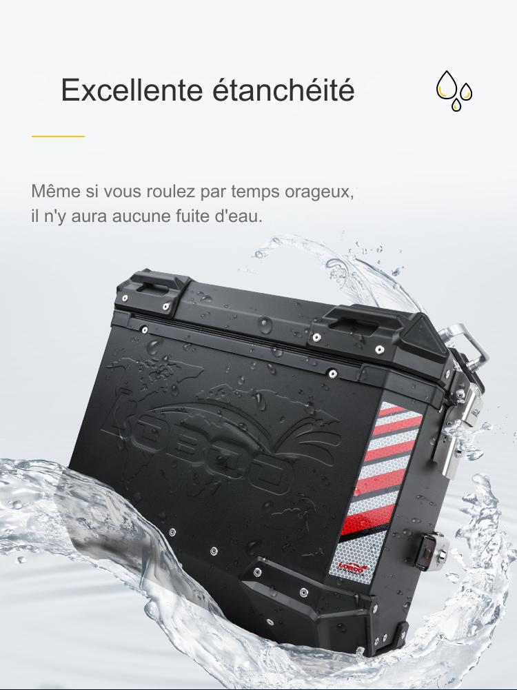 Top case aluminium Pike Tracker Loboo 45L