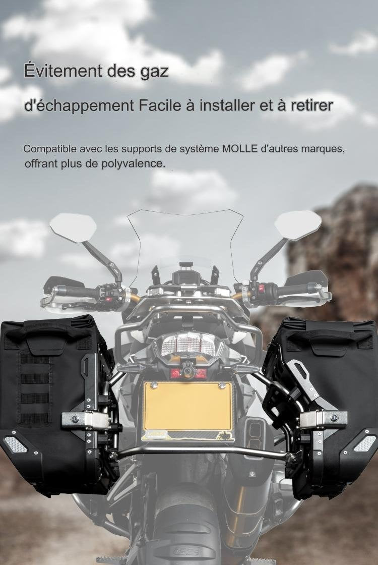 Valise Semi rigide Wanderer Loboo 30L+40L BMW R 1250 GS (2019- )