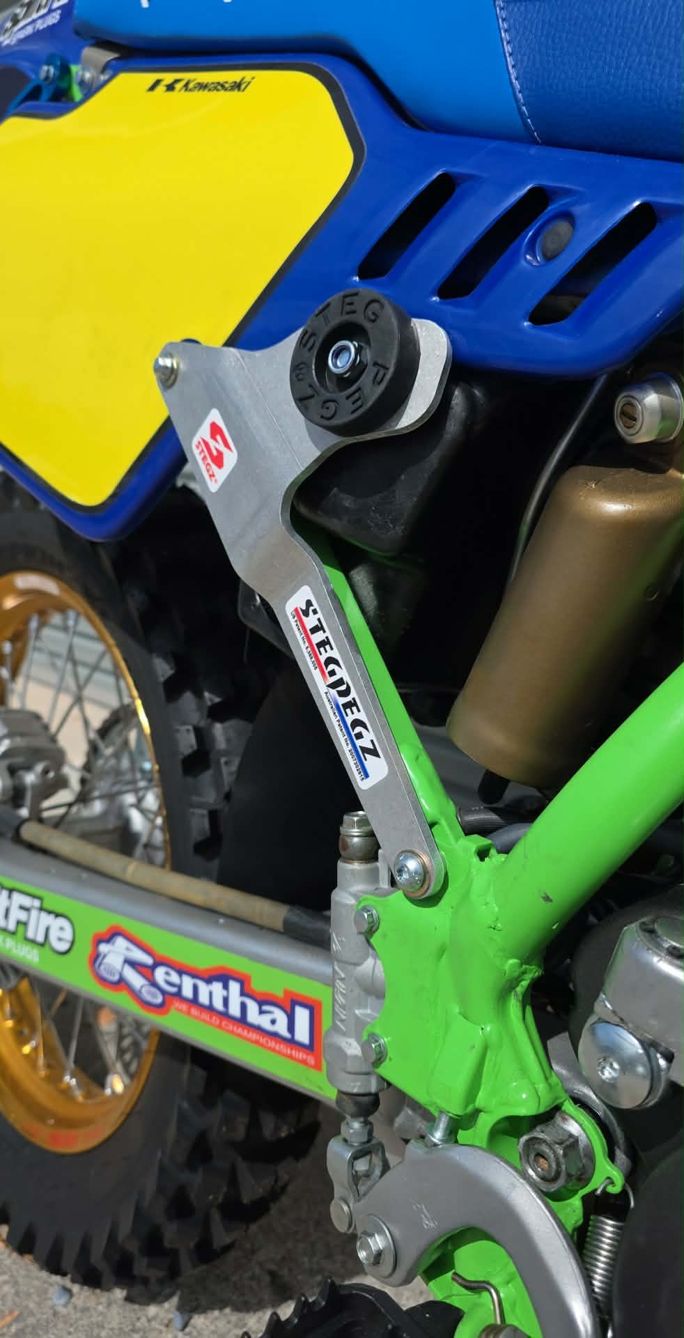 STEG PEGZ SP102 KAWASAKI KX500 1988-2004