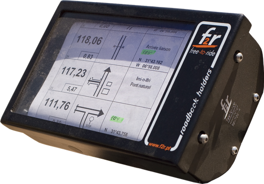 PLATINE ROADBOOK F2R & ICO ARX POUR TOUR RALLY