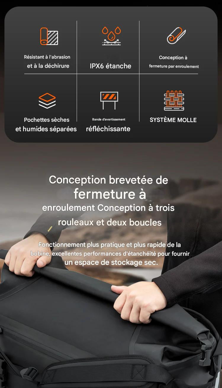 SAC ARRIERE LOBOO WANDERER 50L