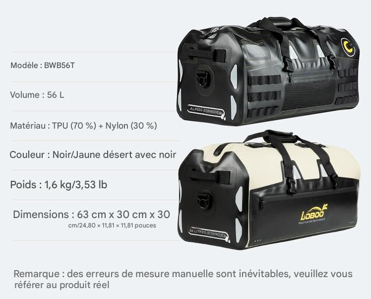 SAC ARRIERE LOBOO ALPS SERIES 56 L