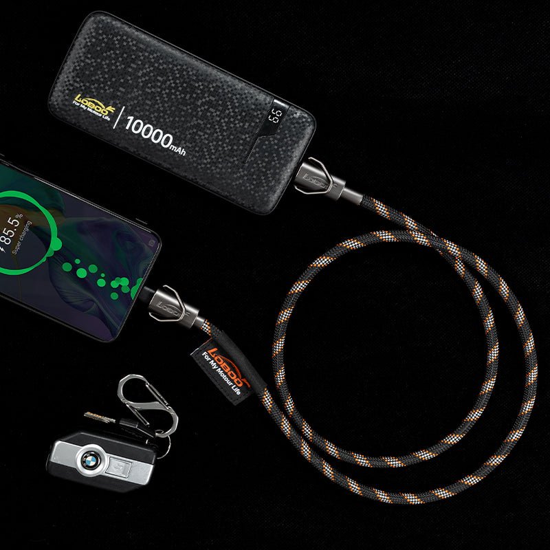 LANIÈRE CÂBLE DE CHARGE USB-C 100W LOBOO