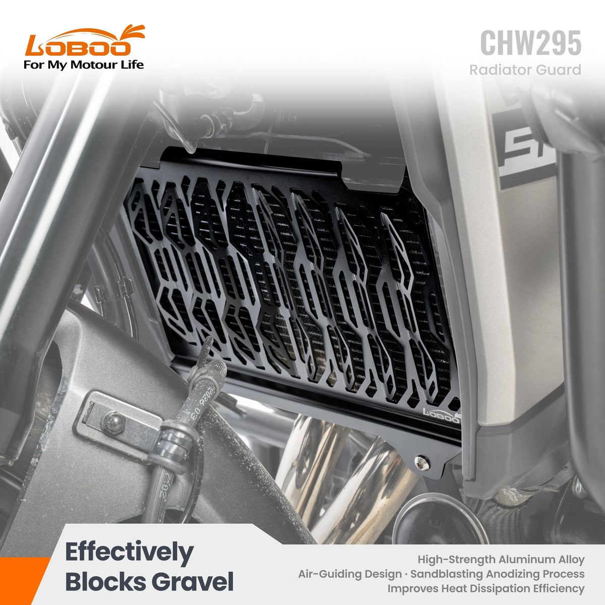 PROTECTION RADIATEUR LOBOO HONDA NX500 (2026- )