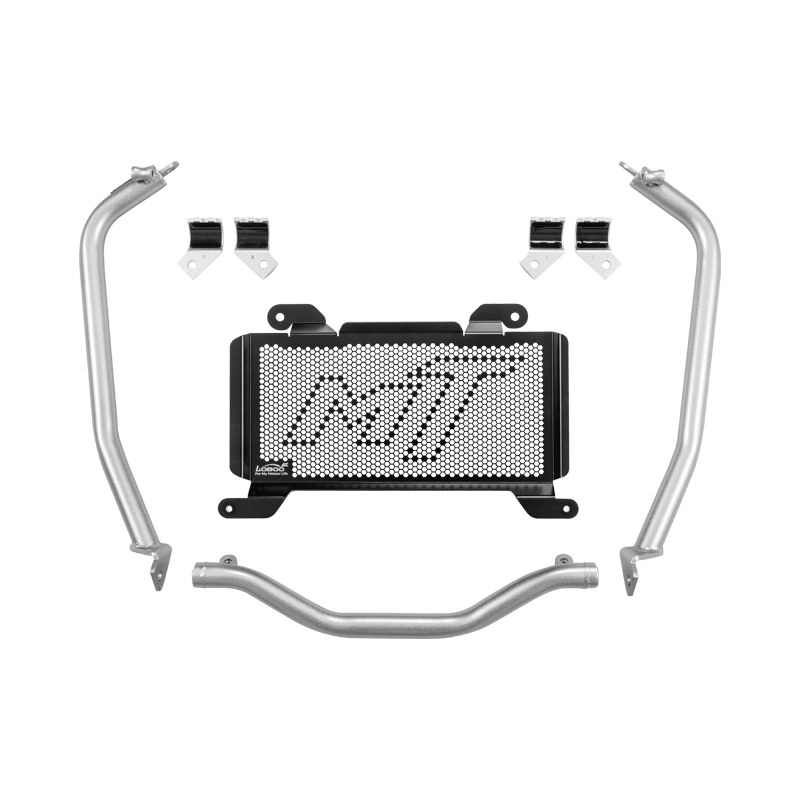 CRASH BAR BAS + PROTECTION RADIATEUR LOBOO CF MOTO 700 MT