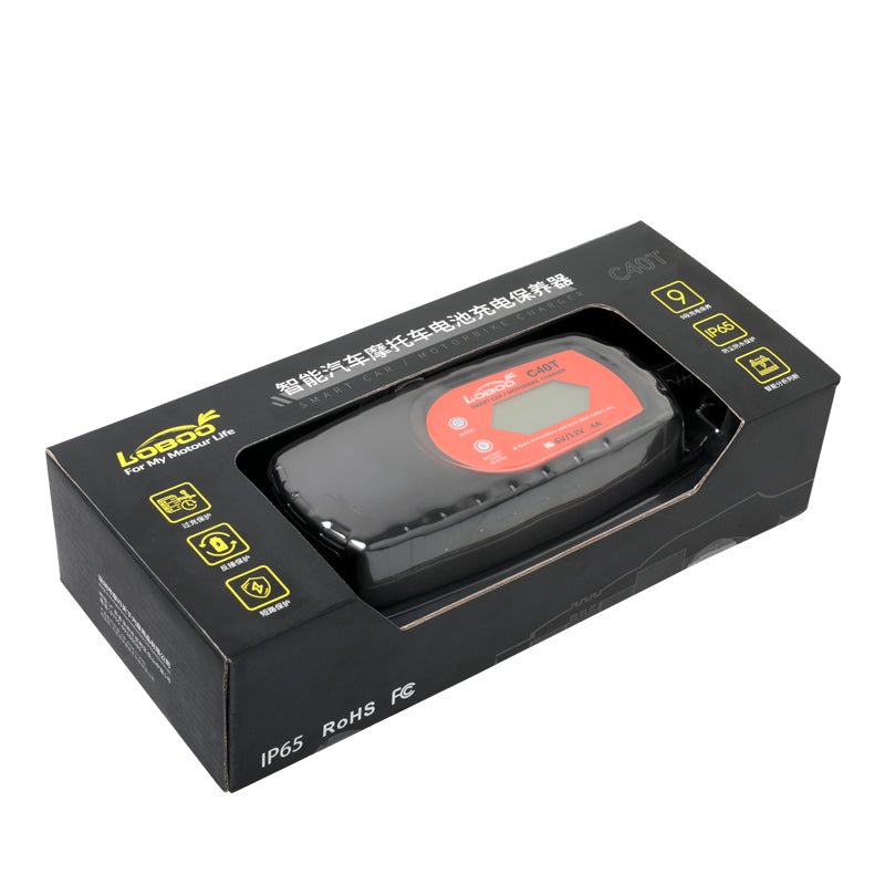 CHARGEUR MAINTENEUR DE BATTERIE LOBOO C40T
