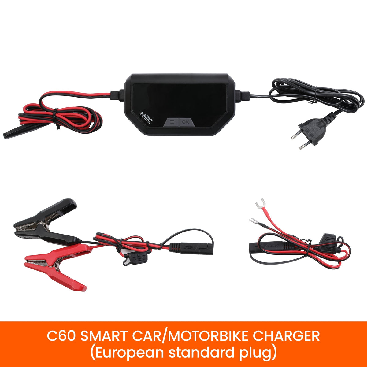 CHARGEUR MAINTENEUR DE BATTERIE LOBOO C60