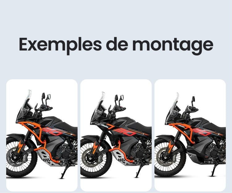 CRASH BAR BAS + SABOT MOTEUR LOBOO KTM 890 ADVENTURE R (2023- )
