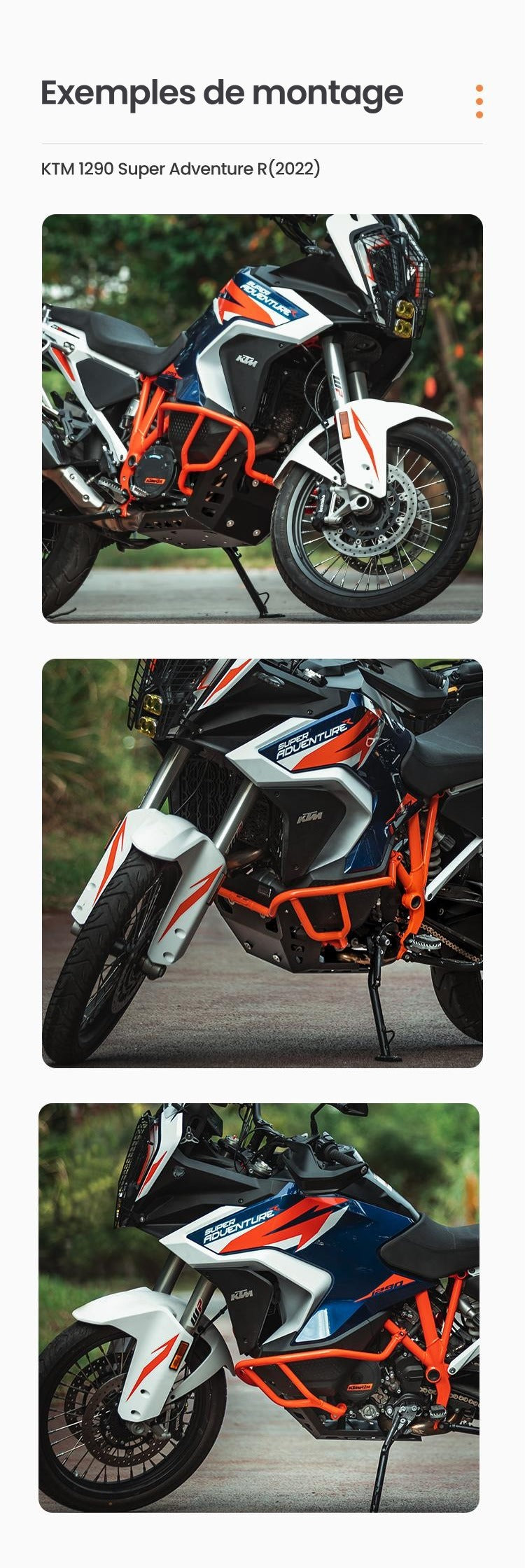SABOT MOTEUR LOBOO KTM 1290 SUPER ADVENTURE S/R (2022- )