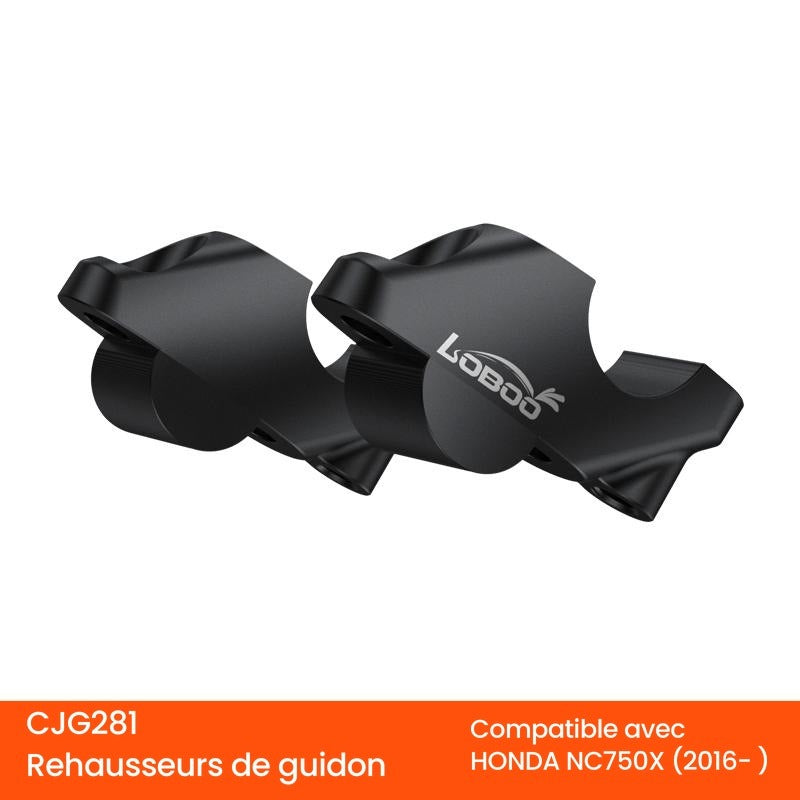 REHAUSSEURS DE GUIDON LOBOO HONDA NC750X (2016- )