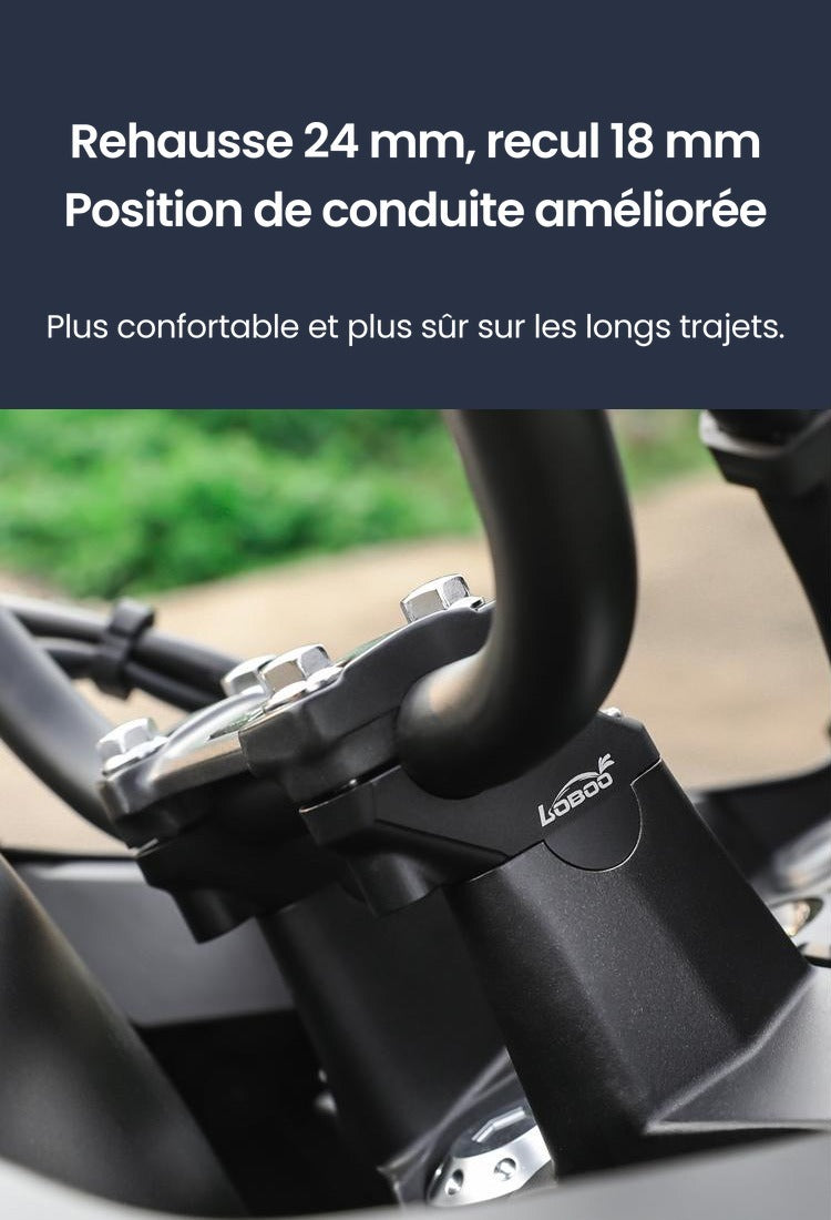 REHAUSSEURS DE GUIDON LOBOO HONDA NC750X (2016- )