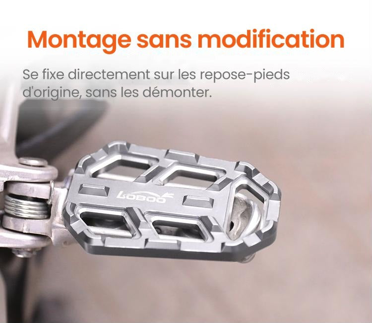 ÉLARGISSEURS DE REPOSE-PIEDS LOBOO HONDA NC750X (2016- )