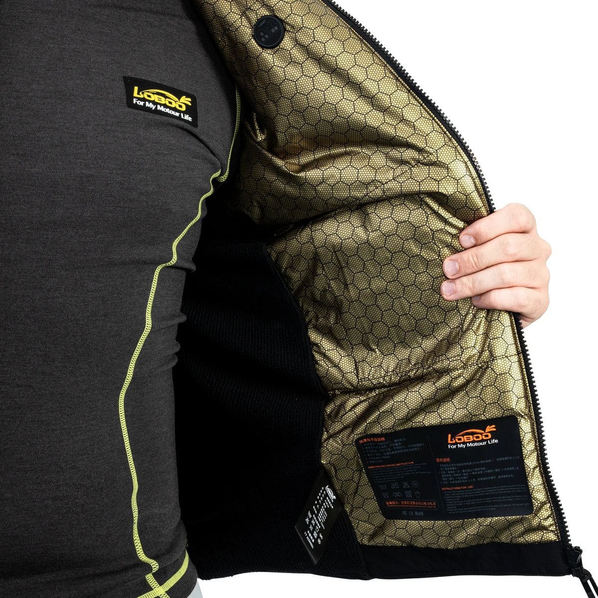 GILET CHAUFFANT ÉLECTRIQUE LOBOO RJR10